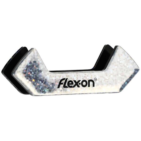 Flex-On Magnetic Sticker Silver Glitter