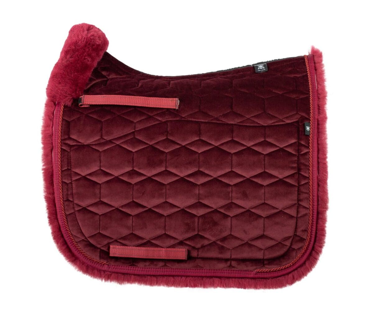 Mattes Zadeldek Vachtwissel Velvet Bordeaux